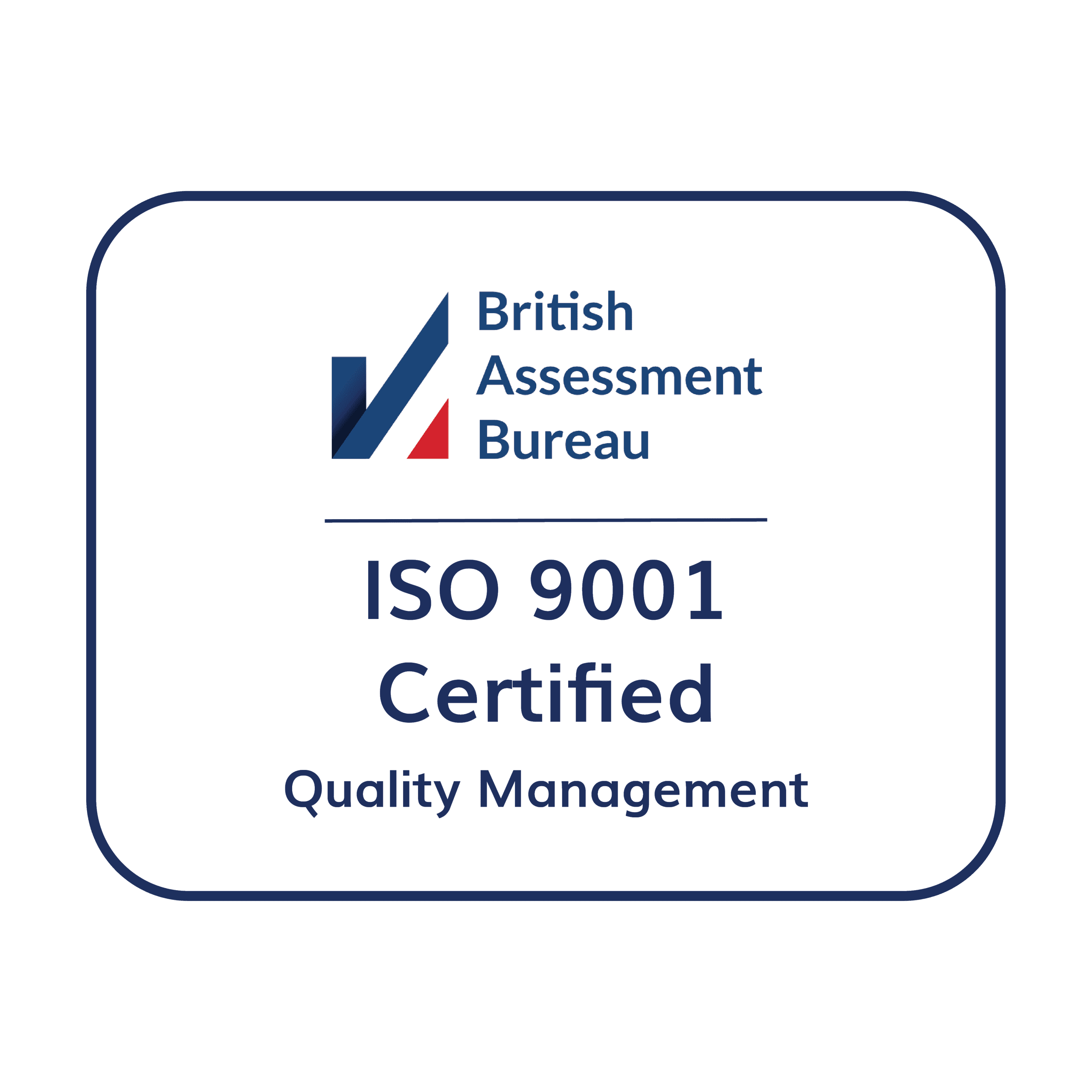 BAB ISO 9001 Certificate